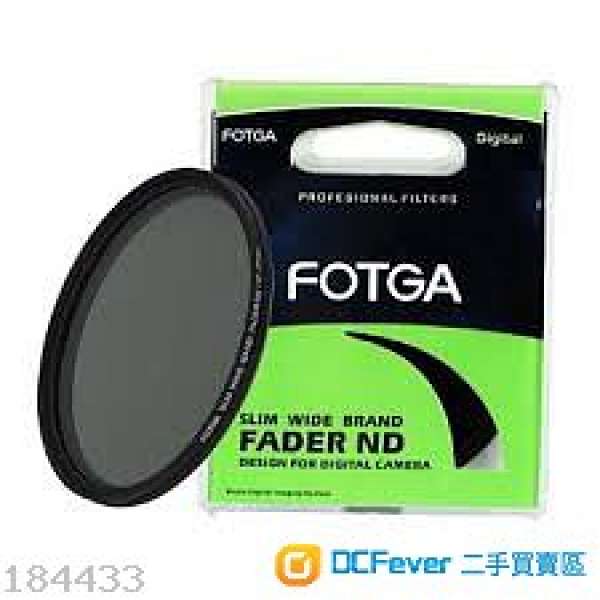 ND 可調式 減光鏡 FOTGA ND FILTER 43mm