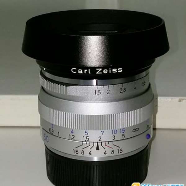 Zeiss 50/1.5 Leica m mount. (For leica m6 m7 m8 m9 m240)
