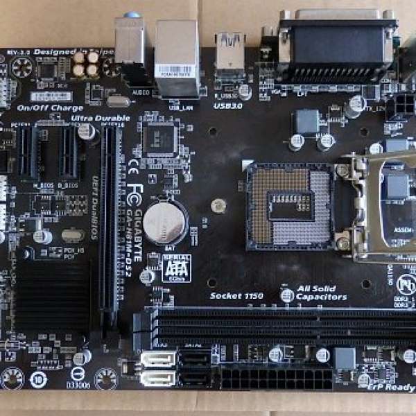 GIGABYTE H81M-DS2 + Orico SATA3 PCI-E 擴展card