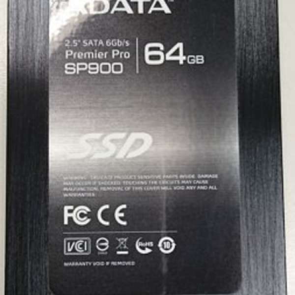 ADTA SP900 SSD 64GB