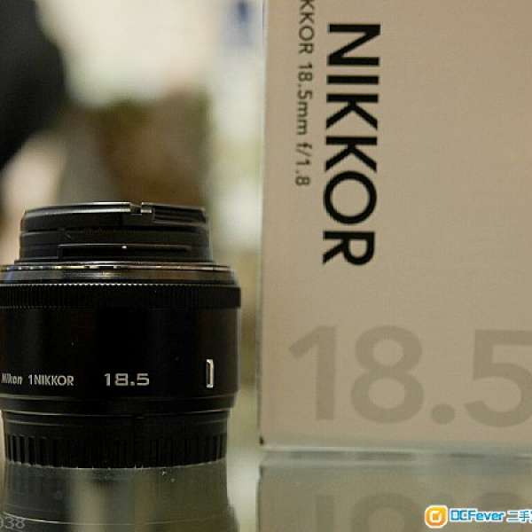 Nikon1 18.5mm f1.8 90%new 行貨
