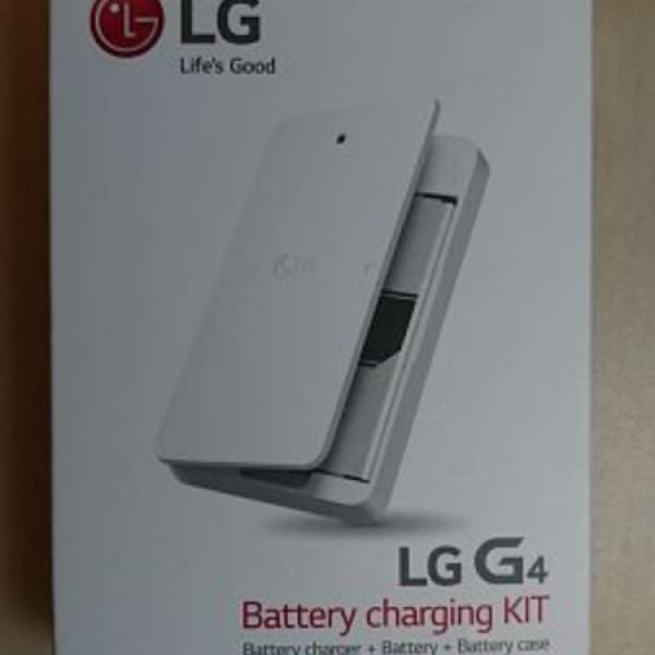 出售95% LG G4 原裝 POWER PACK 充電套裝 (電池 + 連充電盒 + 電池膠盒)