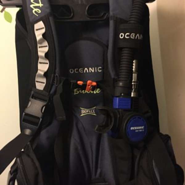 潛水Oceanic BioLite Travel BCD 背飛(SIZE: XL) 連 Oceanic air2跟網喉