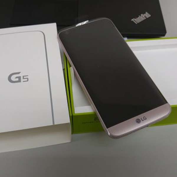 LG G5 台機行貨 冰晶粉色 ＄3780 全新連單未用過