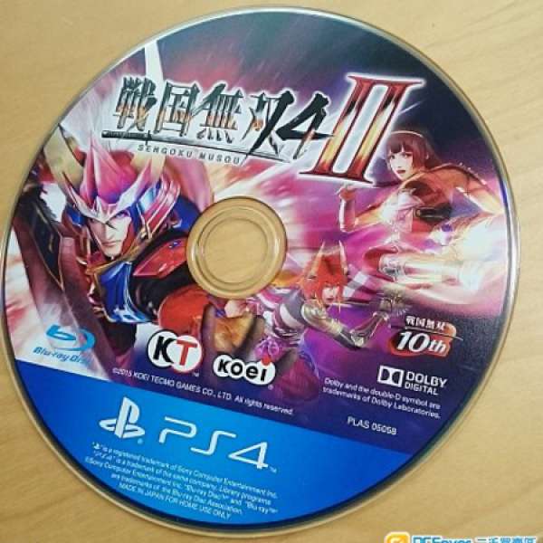 PS4 game 戰國無雙4 II 日版