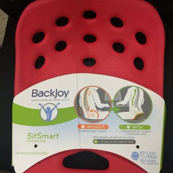 [平售] BackJoy SitSmart Posture+ 美姿墊 護脊坐墊 99% New