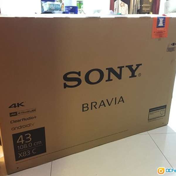 Sony 43" 43X8300C 4K Ultra HDTV 只用了三個月