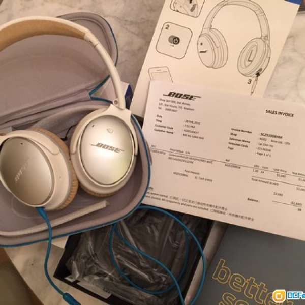[最強消噪耳機] Bose QuietComfort 25 (QC25) Noise Cancelling Headphone