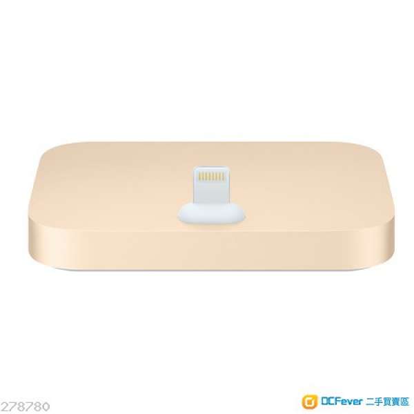 New 全新未開 香港 行貨 Apple iPhone Lightning Dock 底座 -  金色 Gold Color