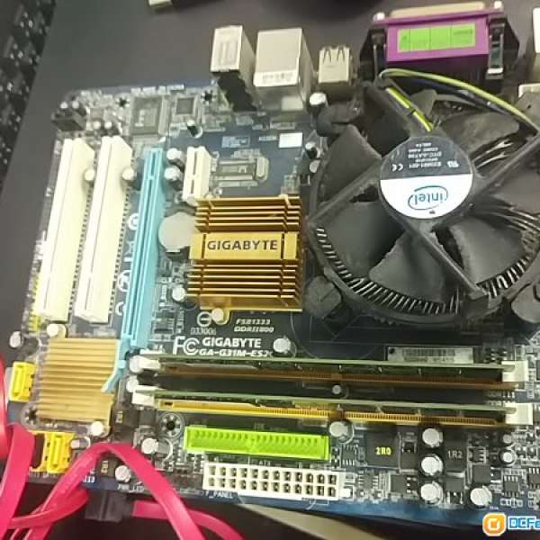 Intel E6300 + + MB + 2G DDR2 x 2