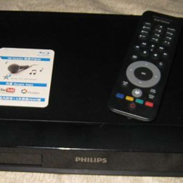 PHILIPS Blu-Rey Disc / DVD Player BDP3300K/98 飛利浦藍光光碟 /DVD 播放機