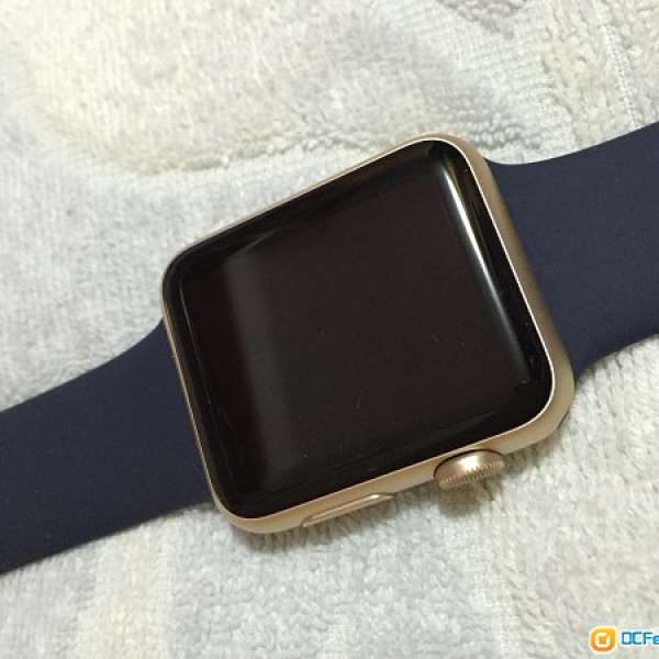 99%Apple iWatch Sport 42mm午夜藍金版