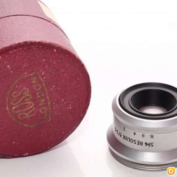 近乎全新 Ross 5cm (50mm) f3.5 有盒 英國鏡頭 精改Nikon Mount