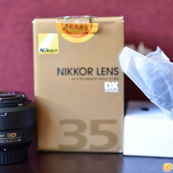 Nikon 35 f1.8g DX鏡