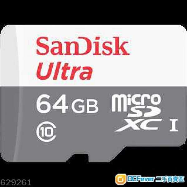 出售未開sandisk 64gb micro sd