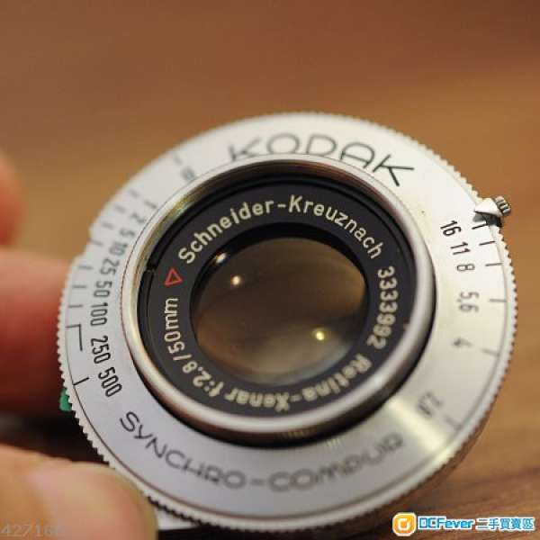 Kodak Schneider Xenar 50/2.8 風琴機鏡頭 Made in Germany