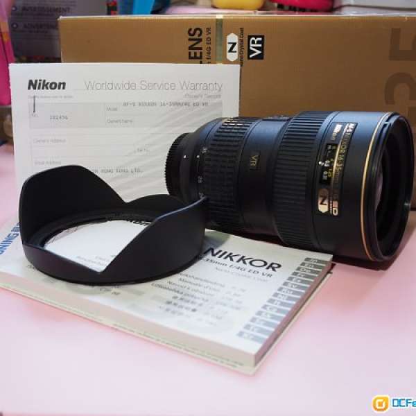 Nikon AF-S Nikkor 16-35mm f/4G ED VR