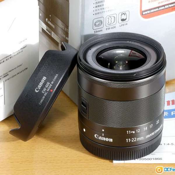 Canon EF-M 11-22mm F4-5.6 IS STM