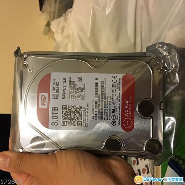 Western Digital Red NAS Hard Drive 3 TB (replaced from Hornington)