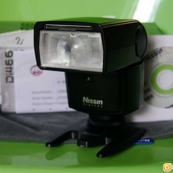Nissin Di466 flash for M43 Olympus and Panasonic Lumix