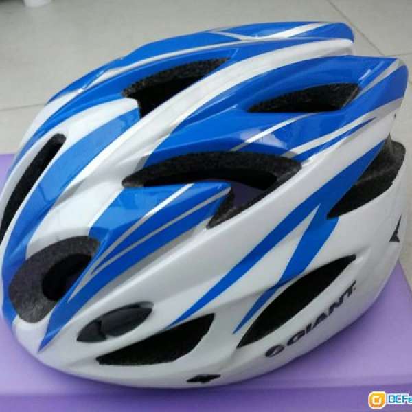 藍色單車頭盔