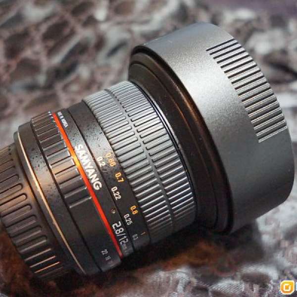 Samyang 12mm f/2.8 ED AS NCS Fish-eye Lens