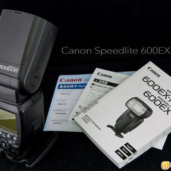Canon Speedlite 600EX-RT 行貨 非工作用 95% new