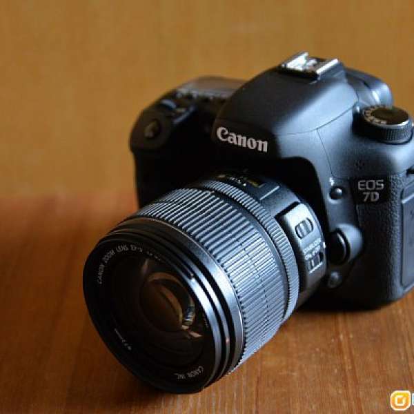 Canon 7D + Lens 15-85