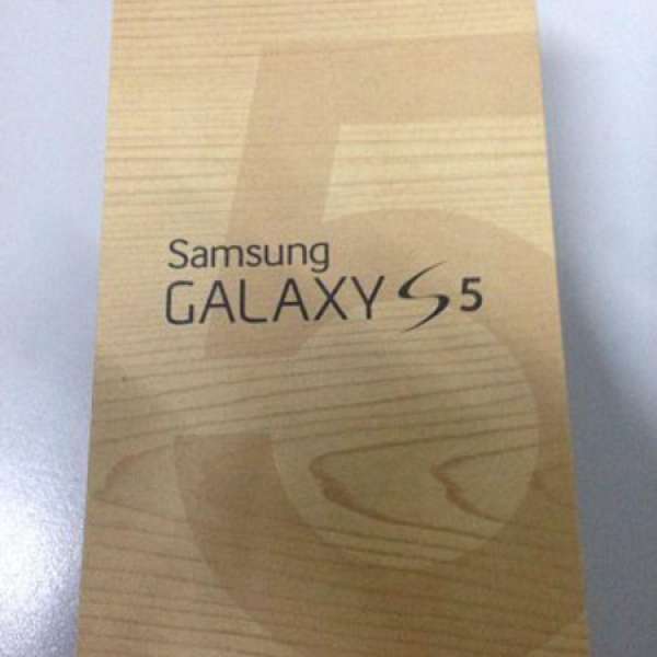 【全新未開封】 Samsung Galaxy S5 (金色，港版，有單有保養，未開封）