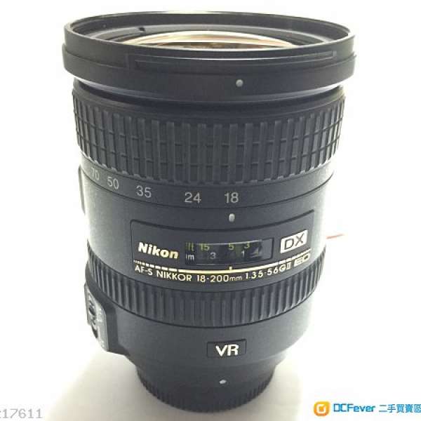 Nikon AF-S NIKKOR 18-200mm f/3.5-5.6G ED VR II