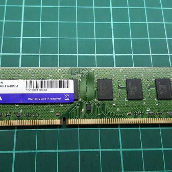 Kingston DDR3 1600 4G Ram(單面) / Adata DDR3 1333 4G Ram (雙面)  99%新