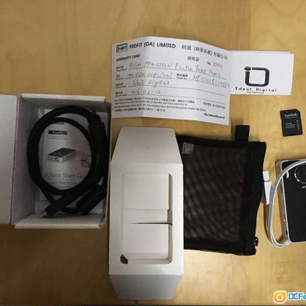 Philips PPX4350W PicoPix Pocket Projector 九成新 有盒有單