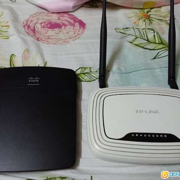 TP-LINK WR841ND  + CISCO Linksys E1200  router