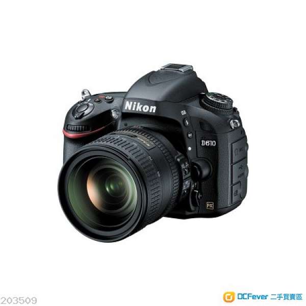 Nikon D610 連24-85mm鏡頭套裝