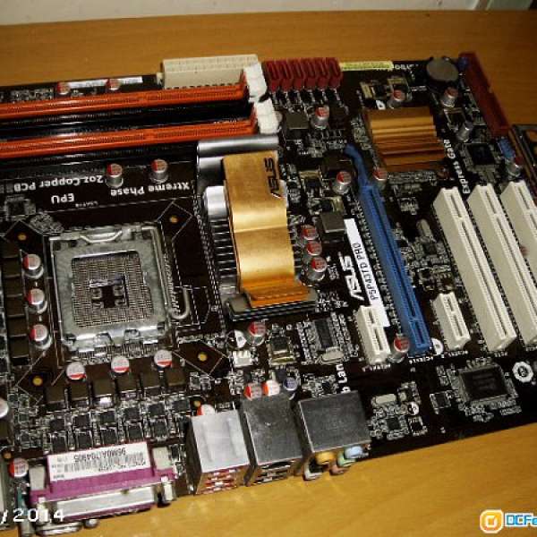 ASUS P43 底板(P5P43TD PRO) 連背板行DDR3 RAM 100% WORK