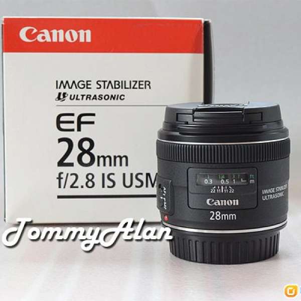 CANON EF 28mm F2.8 IS USM 大光圈 WIDE 鏡 (EF Mount, for full frame FF)