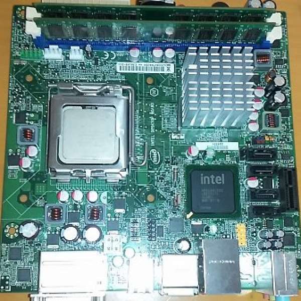 (G45 ITX組合) INTEL G45底板連E8400 連4G DDR2 800 RAM (100% WORK)