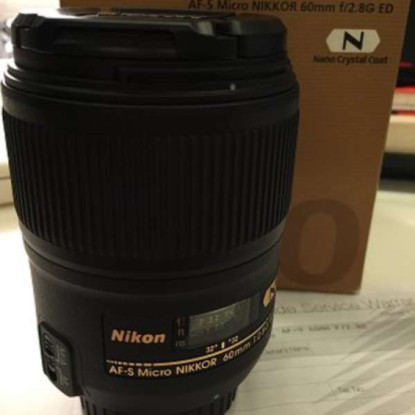 Nikon AF-S Micro NIKKOR 60mm f/2.8G ED