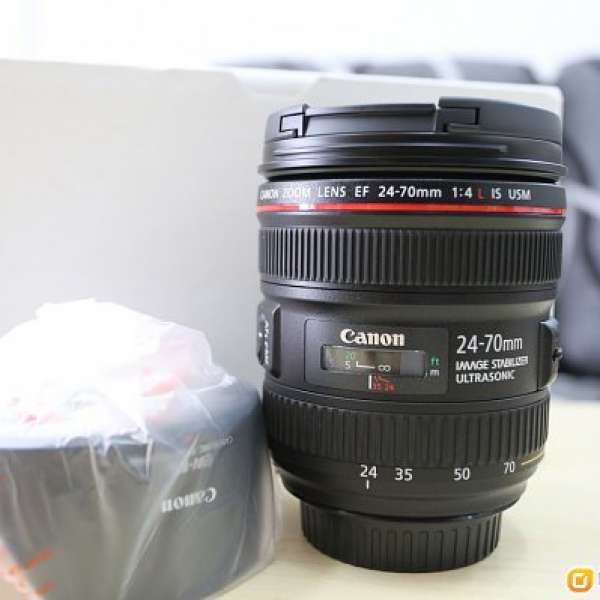 Canon24-70mmF4(99%新靜）$4100
