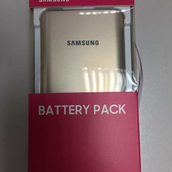 100% NEW UNOPEN Samsung battery pack Gold 5200mAh 行動電源