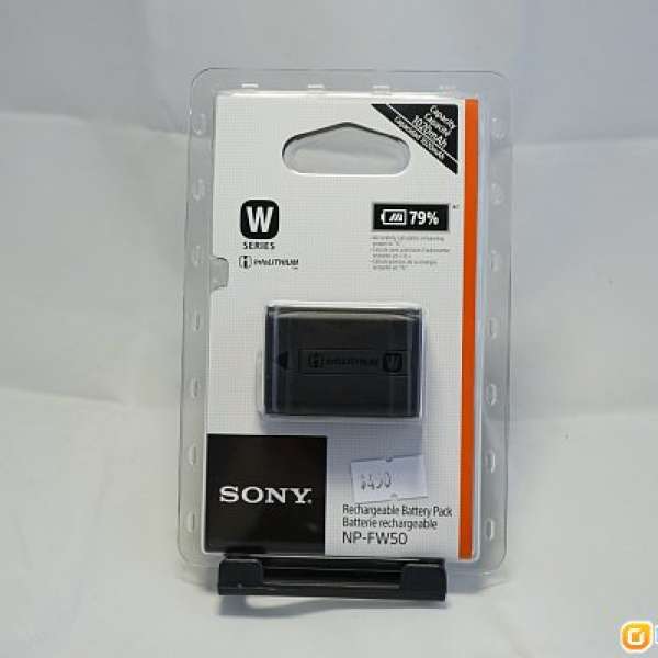 (全新) 原廠 Sony NP-FW50 相機電池