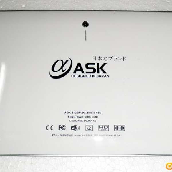 ASK 112sp android 平板電腦 (問題機)