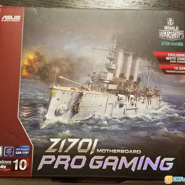 asus z170i pro gaming itx motherboard  like new