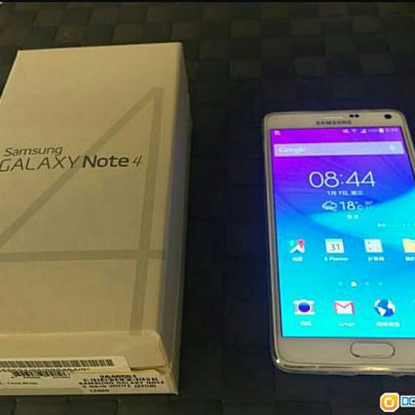 Samsung Galaxy Note4 N910U 95%新白色 4g LTE 32GB