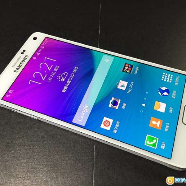 Samsung Galaxy Note 4 *32GB N910U 香港行貨 白色*98%new !