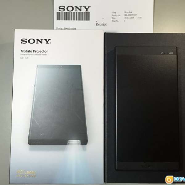 Sony MP-CL1 流動投影機 香港行貨 *98%new ! Sony專門店單據*行保至13/11/2016