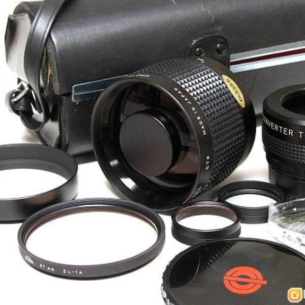 CPC Phase 2 300mm f/5.6 Mirror Lens 反射鏡 + 2X converter + Nikon mount