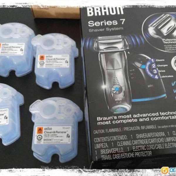 [全新]Braun 790CC 連 額外4個清潔液