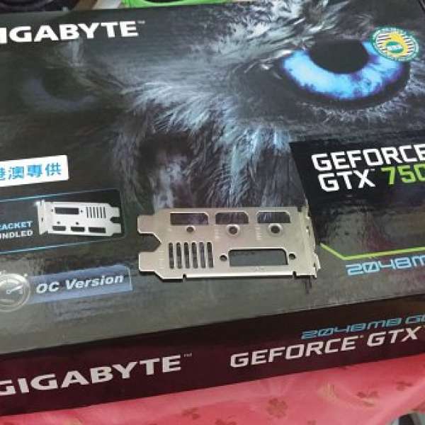 Gigabyte GTX 750 2GB GDDR5(Low Profile)有保