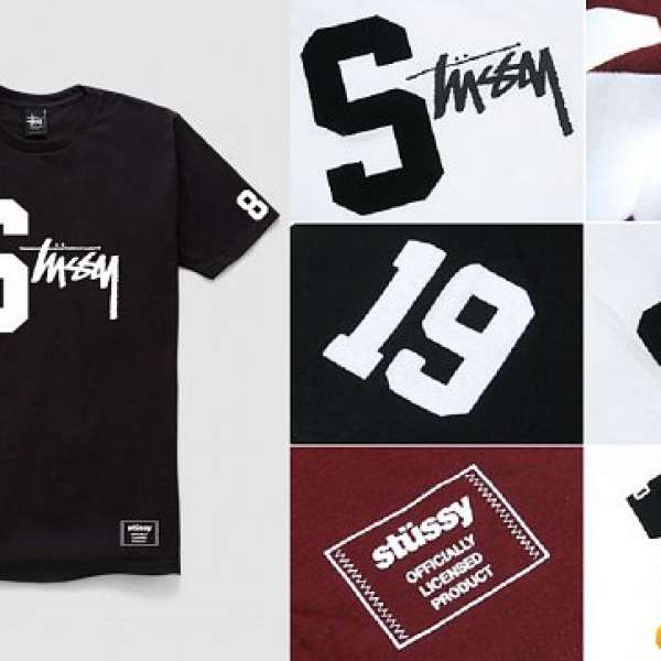 放5件全新STUSSY TEE